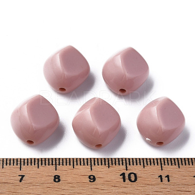 Opaque Acrylic Beads MACR-S373-137-A14-1