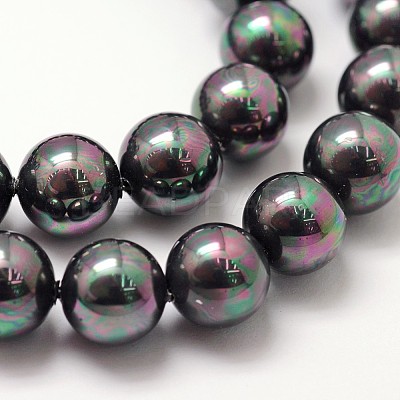 Shell Pearl Bead Strands X-BSHE-L025-05-12mm-1
