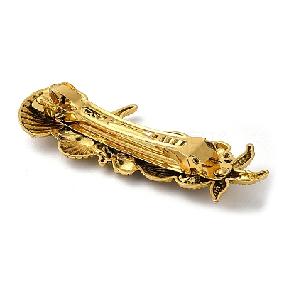 Shell Starfish Alloy Hair Barrettes PHAR-H071-01AG-A-1