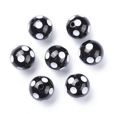 Chunky Bubblegum Acrylic Beads SACR-S146-20mm-09-1