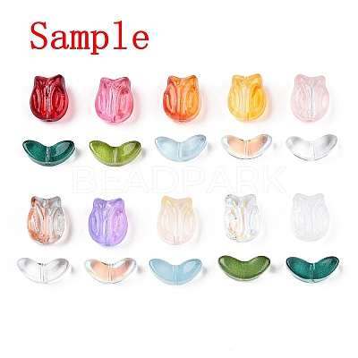 Transparent Glass Beads GLAA-O023-12-1