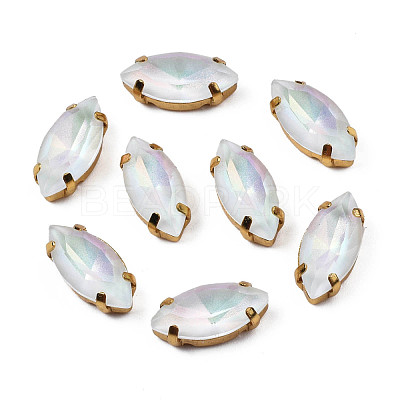 42Pcs Sew on Rhinestone GLAA-N048-003-02-1