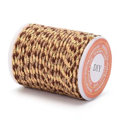 4-Ply Polycotton Cord with Metallic Thread OCOR-Z003-D39-1