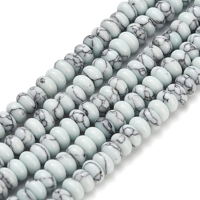 Synthetic Turquoise Beads Strands G-Z110-B01-2x4mm-01-1