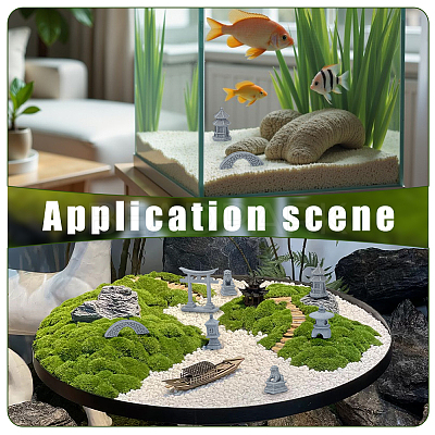 7Pcs 6 Styles Resin & PVC Statues DJEW-NB0001-55-1