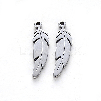 Tarnish Resistant 201 Stainless Steel Pendants X-STAS-N092-13-1