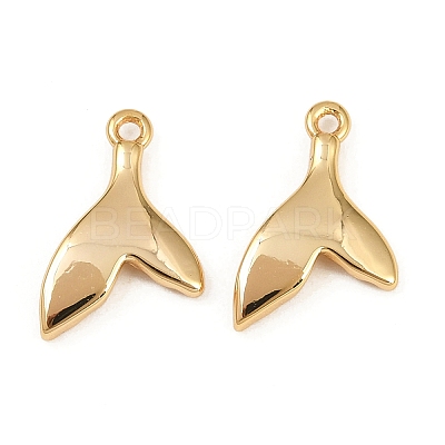 Ocean Theme Brass Charms KK-F902-07M-G-1