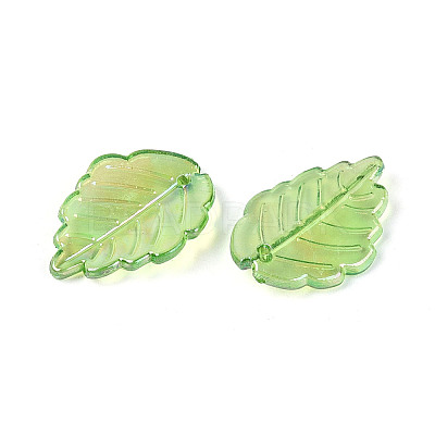 Transparent Plastic Pendants KY-N025-13-1