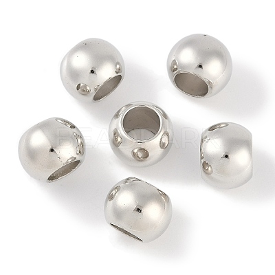 CCB Plastic Round Beads ALUM-U001-07B-10-1