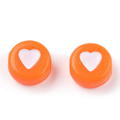 Opaque Acrylic Beads MACR-T027-01E-1