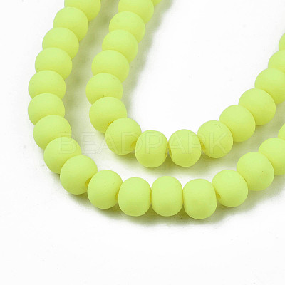 Handmade Polymer Clay Beads Strands X-CLAY-N008-053-11-1