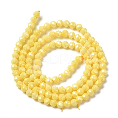 Cubic Zirconia Bead Strands ZIRC-P109-02A-04-1