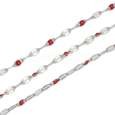 Brass Dapped Chains AJEW-Q153-02P-03-1