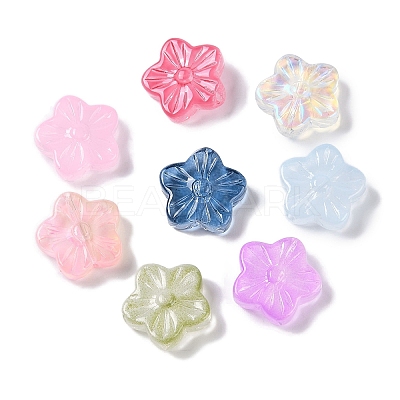 Baking Paint Glass Beads X-GLAA-S202-06-1