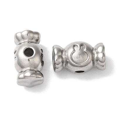 Tarnish Resistant 304 Stainless Steel Beads STAS-I305-208P-1