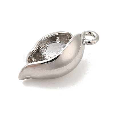 Marine Animal Theme
Platinum Brass Micro Pave Clear Cubic Zirconia Pendants KK-U031-01P-01-1