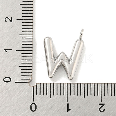 Non-Tarnish 304 Stainless Steel Pendants STAS-C102-15P-W-1