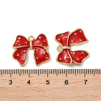 Alloy Enamel Pendants FIND-O003-07D-G-1