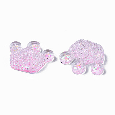 Transparent Resin Cabochons LS-CRES-N034-16A-1
