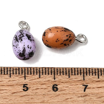 Opaque Resin Pendants RE-CBAAB56-01-1