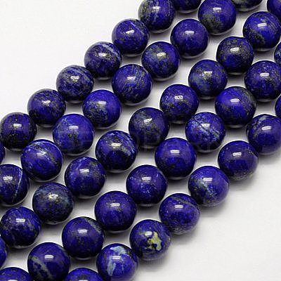 Natural Lapis Lazuli Beads Strands X-G-G423-4mm-A-1