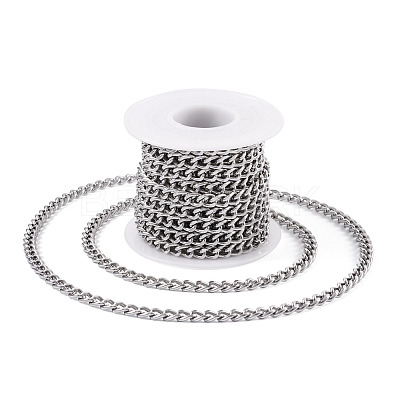 Aluminium Curb Chains CHA-TAC0005-01S-1