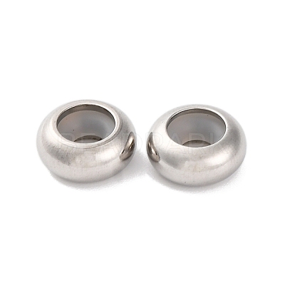 202 Stainless Steel Beads STAS-P238-10P-G-1