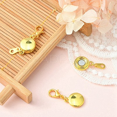 Alloy Magnetic Clasps FIND-YW0002-09G-1