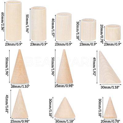 Wood Ring Displays RDIS-OC0001-01-1