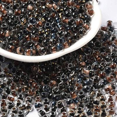Transparent Glass Round Seed Beads SEED-B001-05A-01-1
