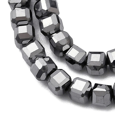 Synthetic Terahertz Stone Beads Strands G-H327-L03-02-1