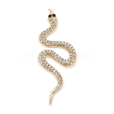 Alloy with Rhinestones Jewelry Accessory LS-PALLOY-R156-01G-02-1