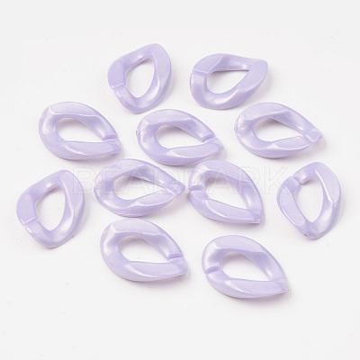 Opaque Acrylic Linking Rings OACR-S038-003B-03-1