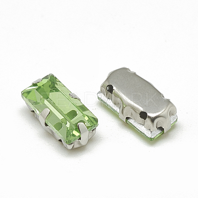 Sew on Rhinestone RGLA-T092-5x10mm-19P-1