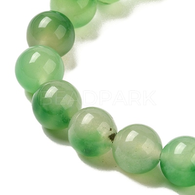 Natural Dyed White Jade Beads Strands G-M402-C04-21-1