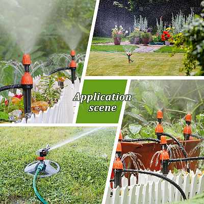 PVC Automatic Water Drippers Irrigation Devices for Indoor and Outdoor Plants AJEW-WH0348-132B-1