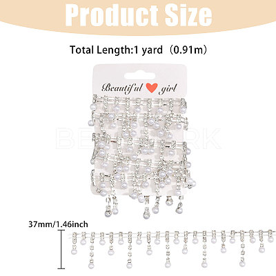 Round Crystal Glass Rhinestone Cup Chains DIY-GL0005-74-1