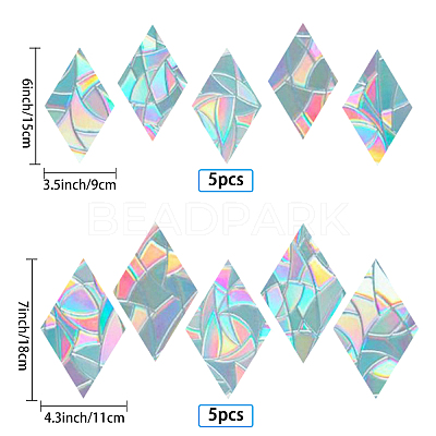 Rainbow Prism Paster DIY-WH0203-75-1
