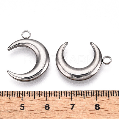 Tarnish Resistant 201 Stainless Steel Pendants X-STAS-R100-06-1