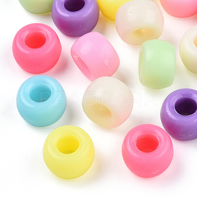 Opaque Acrylic Beads SACR-T338-16-1