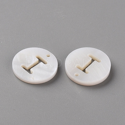 Natural Freshwater Shell Pendants SHEL-Q311-008I-1
