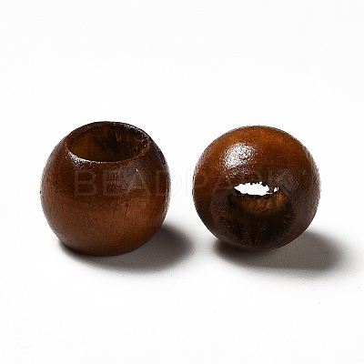 Dyed Wood Beads WOOD-C013-01-1