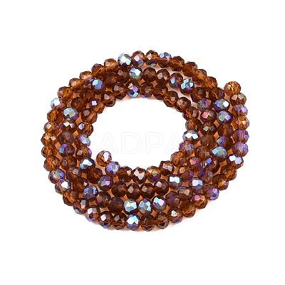 Electroplate Glass Beads Strands EGLA-A044-T3mm-L02-1