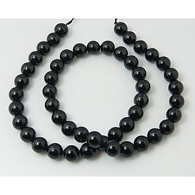 Natural Tourmaline Bead Strands X-G-H1603-4mm-1