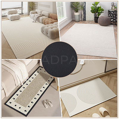 Felt & TPR Anti-slip Carpet Mat AJEW-WH0816-427B-1