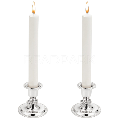 Zinc Alloy Candle Holders AJEW-WR0003-13S-1