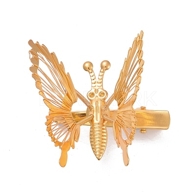 Iron Alligator Hair Clips PHAR-C009-03G-1