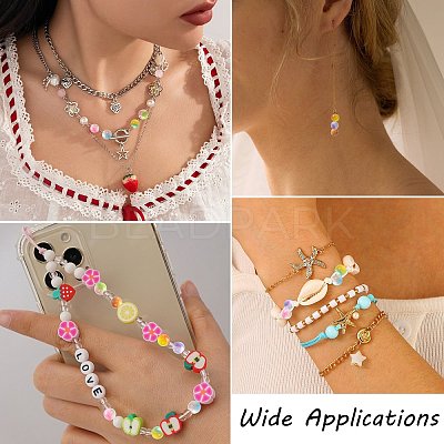 100Pcs Two-tone Opaque Spray Painted Glass Beads GLAA-CJ0002-94-1