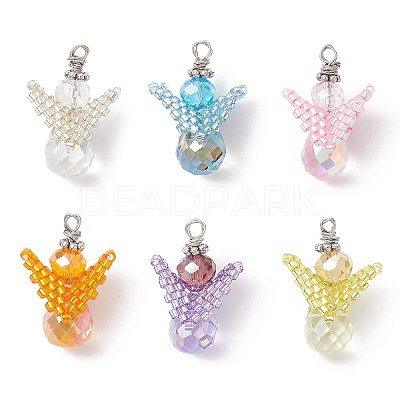 Glass Pendants PALLOY-MZ00954-1
