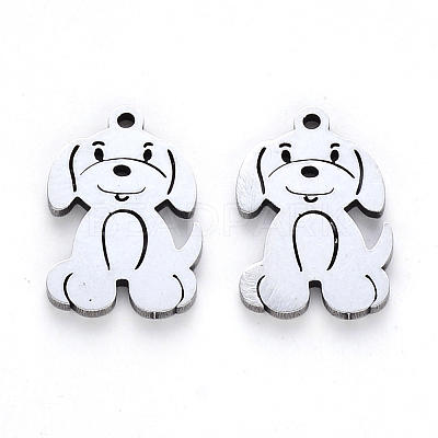 Tarnish Resistant 304 Stainless Steel Pendants STAS-N092-68-1